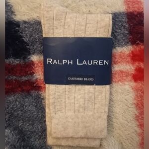 NWT RARE Ralph Lauren Cashmere Blend Socks